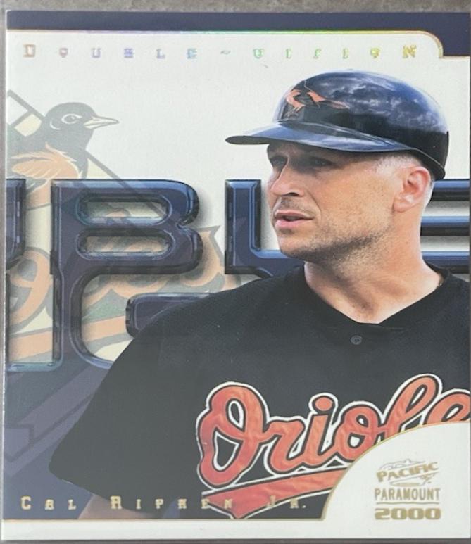 Cal Ripken Jr. #20 Baseball Cards 2000 Pacific Paramount Double Vision