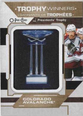 Colorado Avalanche #P-13 Hockey Cards 2018 O-Pee-Chee Manufactured Trophy Winners Patches