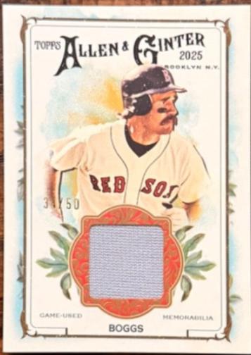 Wade Boggs [Gold Foil] #AGR-WB