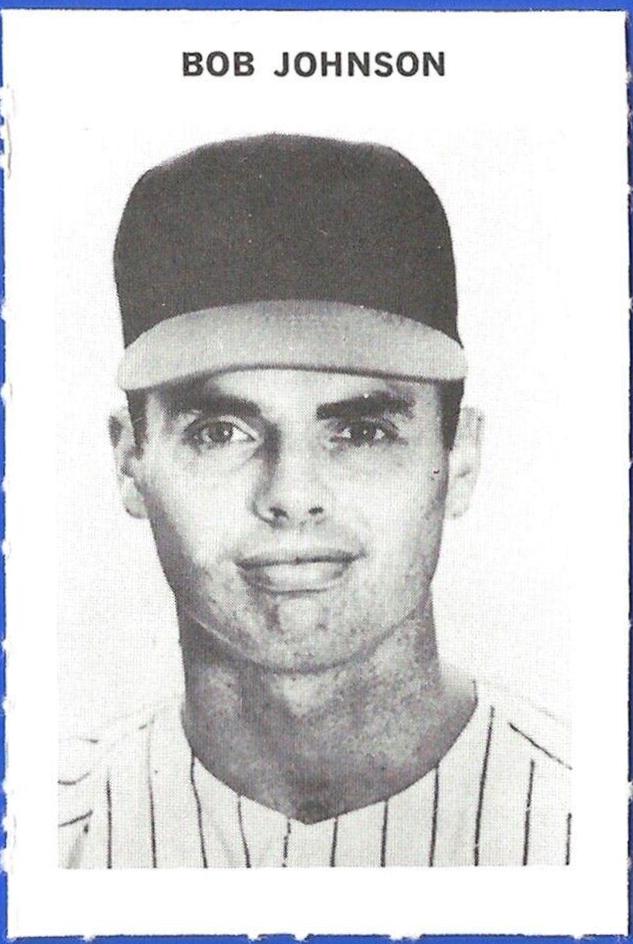 Bob Johnson Baseball Cards 1972 Milton Bradley
