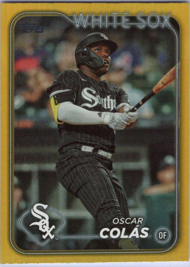 Oscar Colas [Gold Foil] (2024 Topps)