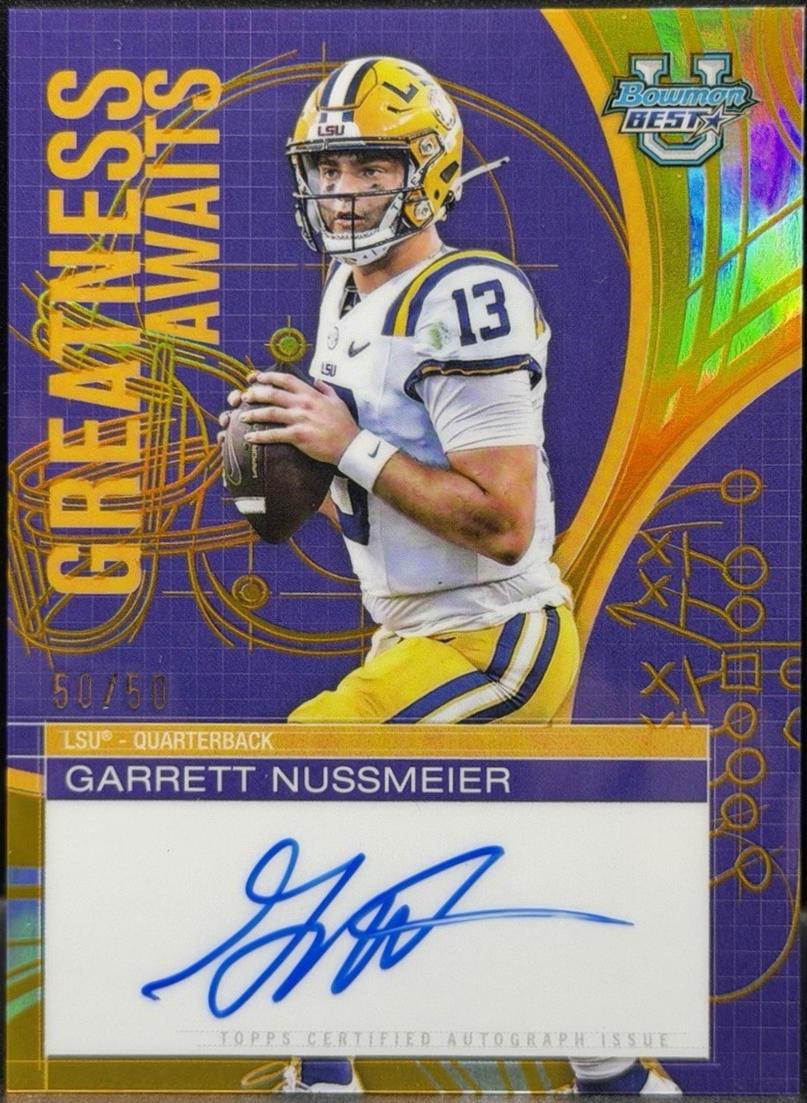 Garrett Nussmeier [Gold] #GA-GN