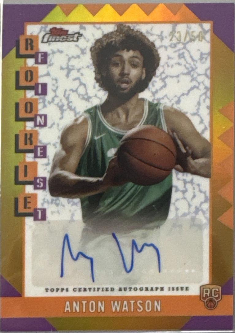 Anton Watson [Gold Refractor] #RFA-AW
