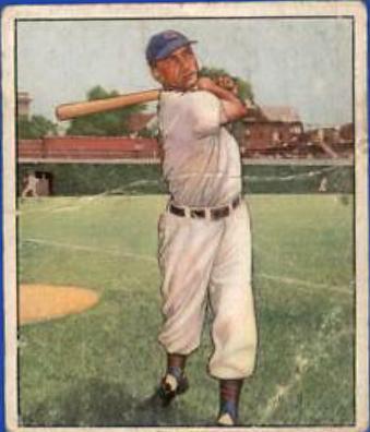 Hank Sauer #25 Baseball Cards 1950 Bowman