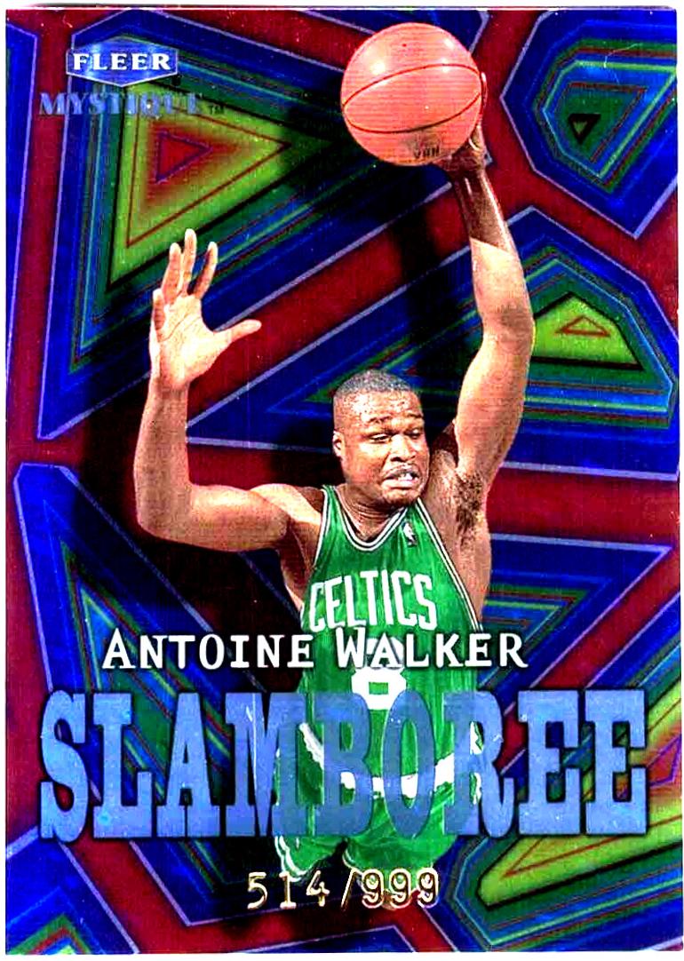 Antoine Walker #1S Basketball Cards 1999 Fleer Mystique Slamboree