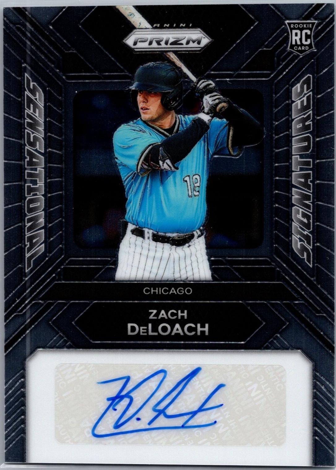 Zach DeLoach #SS-ZD Baseball Cards 2024 Panini Prizm Sensational Signatures