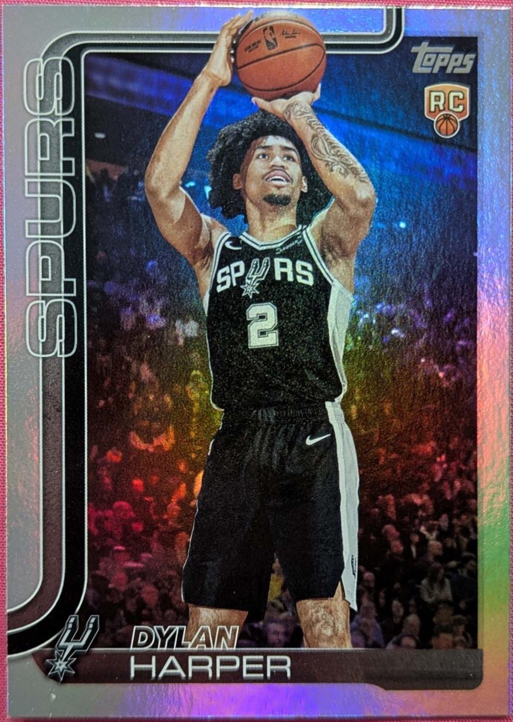 2025 Dylan Harper [Holo Platinum Foil] #202