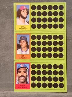 Bake McBride, Ivan DeJesus, Lee Mazzilli