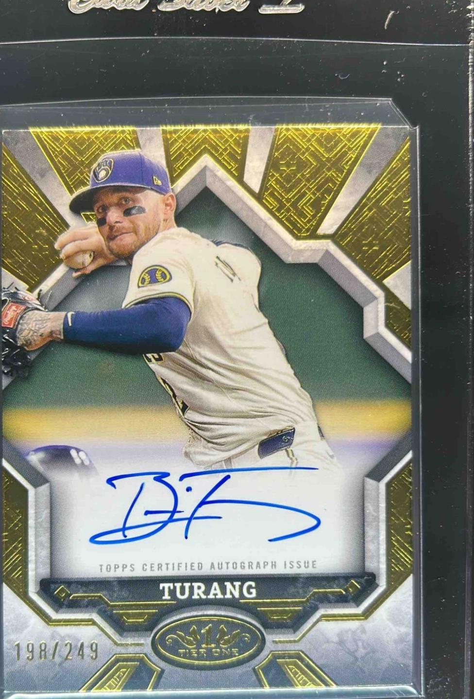 Brice Turang #BOA-BT Prices | 2025 Topps Tier One Break Out 