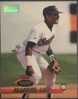 Manuel Lee #713 1993 Stadium Club 1st Day Production Baseball