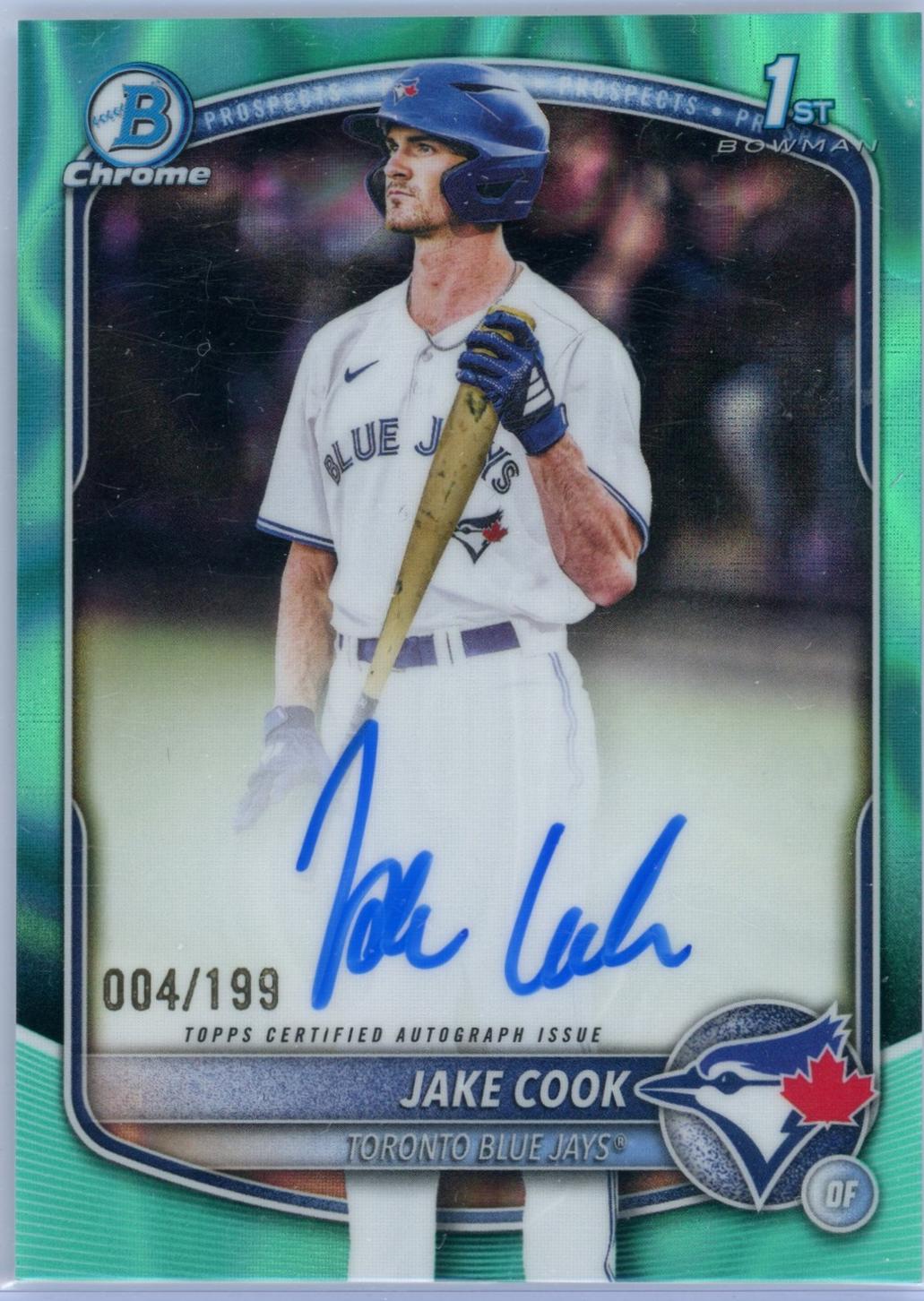 Jake Cook [Aqua Lava Refractor] #CPA-JC