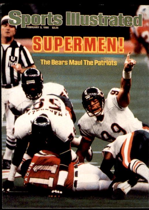 Chicago Bears #25 Football Cards 1999 Sports Illustrated Covers