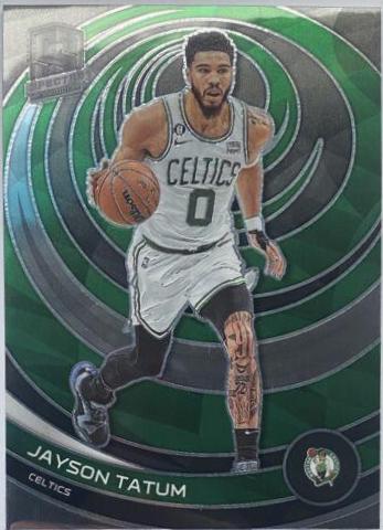 Jayson Tatum #7 Basketball Cards 2022 Panini Spectra