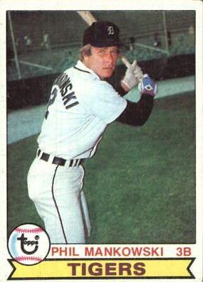 Phil Mankowski #93 Baseball Cards 1979 Topps