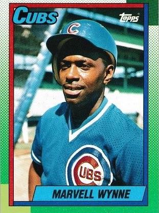 Marvell Wynne #256 Baseball Cards 1990 Topps