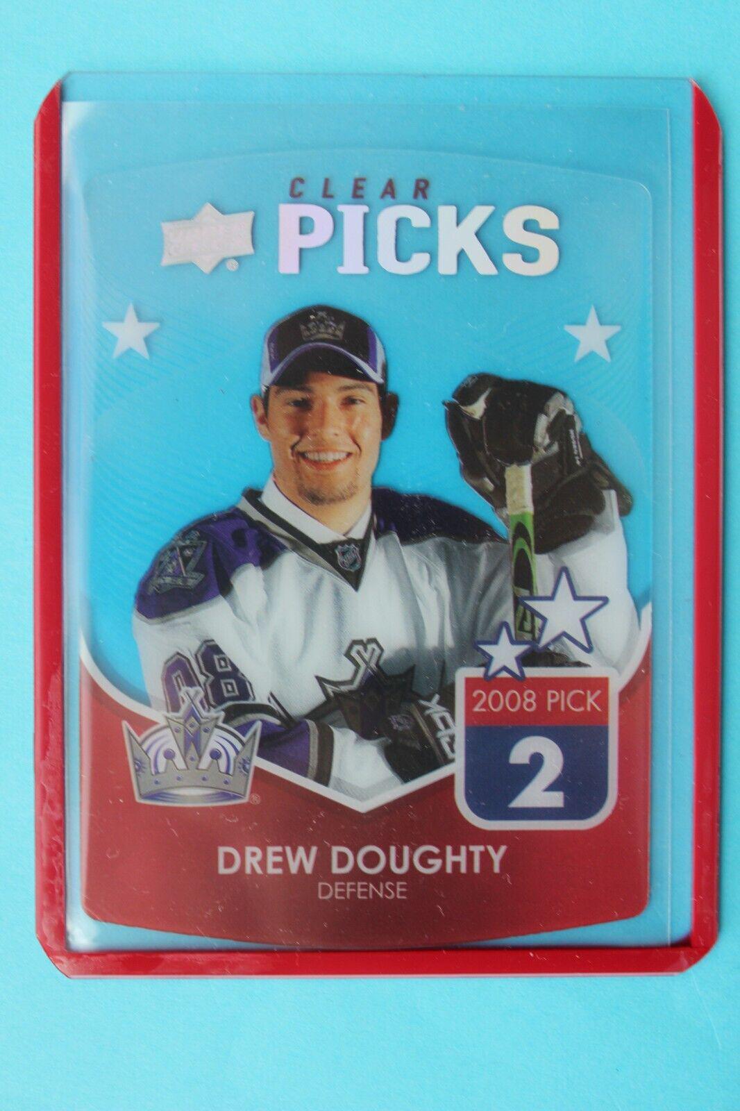 Drew Doughty #CP-16 Hockey Cards 2021 Upper Deck Clear Picks