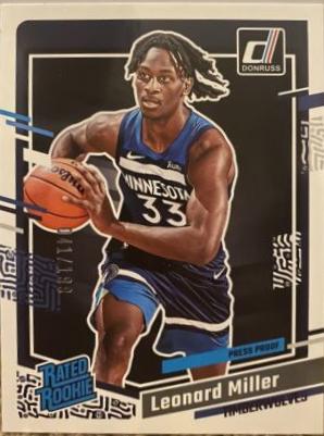 Leonard Miller #209 2023 Panini Donruss Basketball