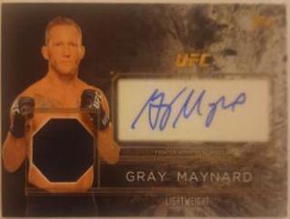 Gray Maynard #TCAR-GM Ufc Cards 2016 Topps UFC Top of the Class Autograph Relic
