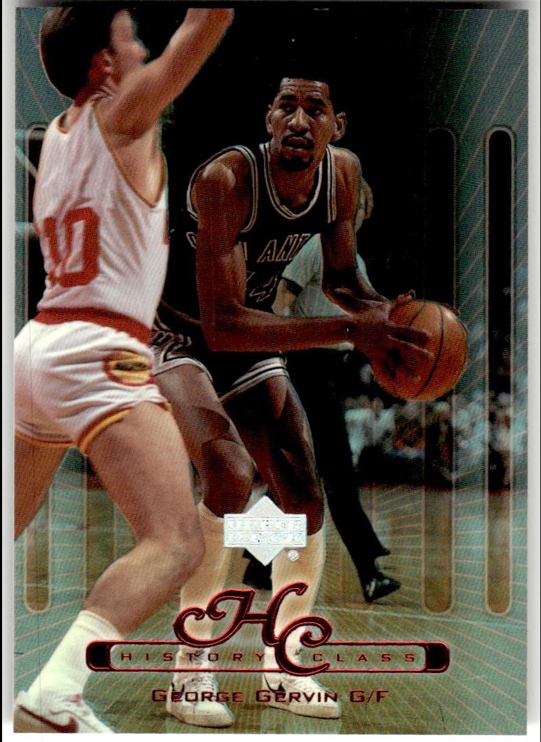 George Gervin #HC14 Basketball Cards 1999 Upper Deck History Class