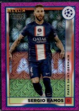 Sergio Ramos #106 2022 Topps Merlin Chrome UEFA Club Competitions