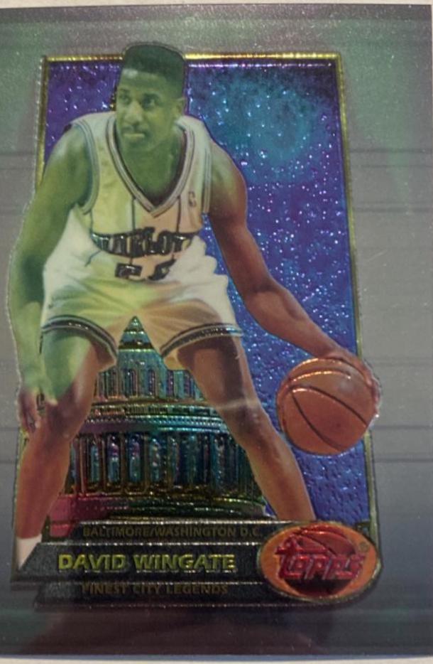 David Wingate Refractor #53 Basketball Cards 1994 Finest