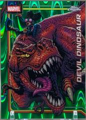 Devil Dinosaur [Green RayWave Refractor] #110 Prices | Marvel 2026