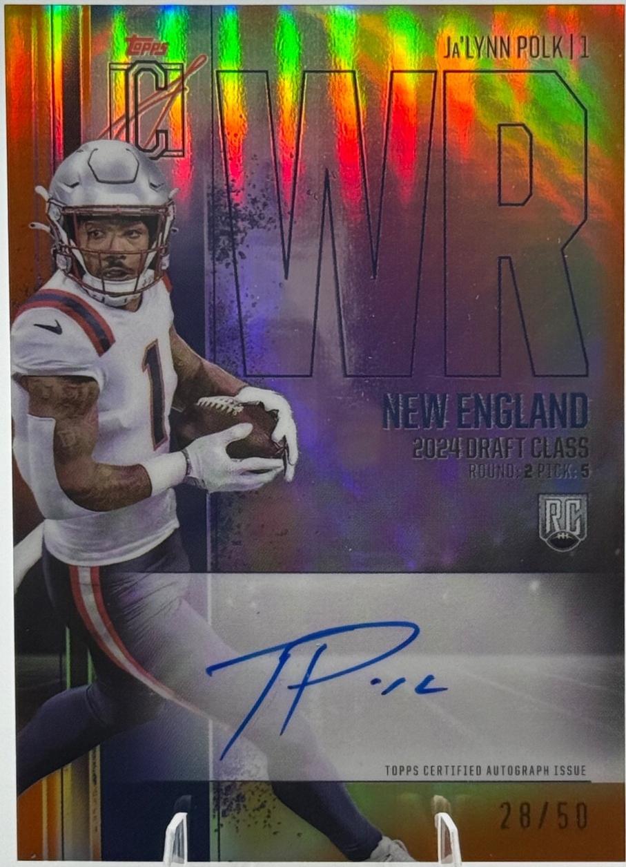 Ja'lynn Polk [Orange Refractor] #RCV-JP