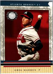 Greg Maddux [Star Ruby] #59 Baseball Cards 2003 Fleer Patchworks Prices