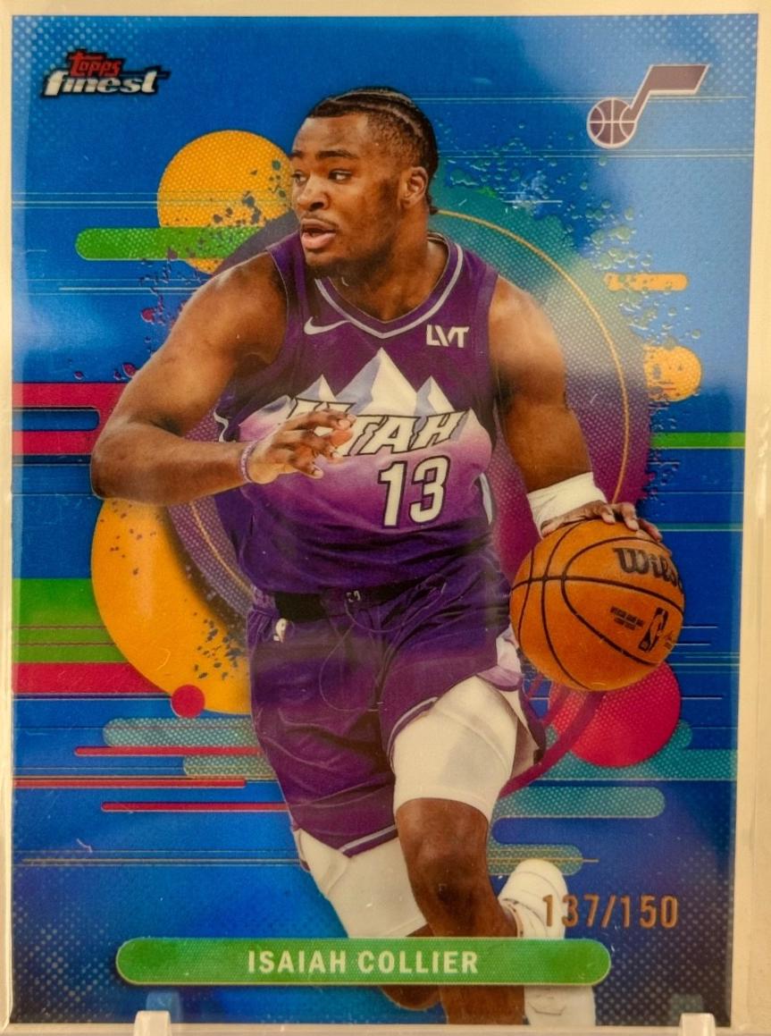 Isaiah Collier [Blue Refractor] #162