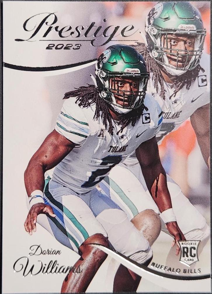 Dorian Williams #333 Football Cards 2023 Panini Prestige