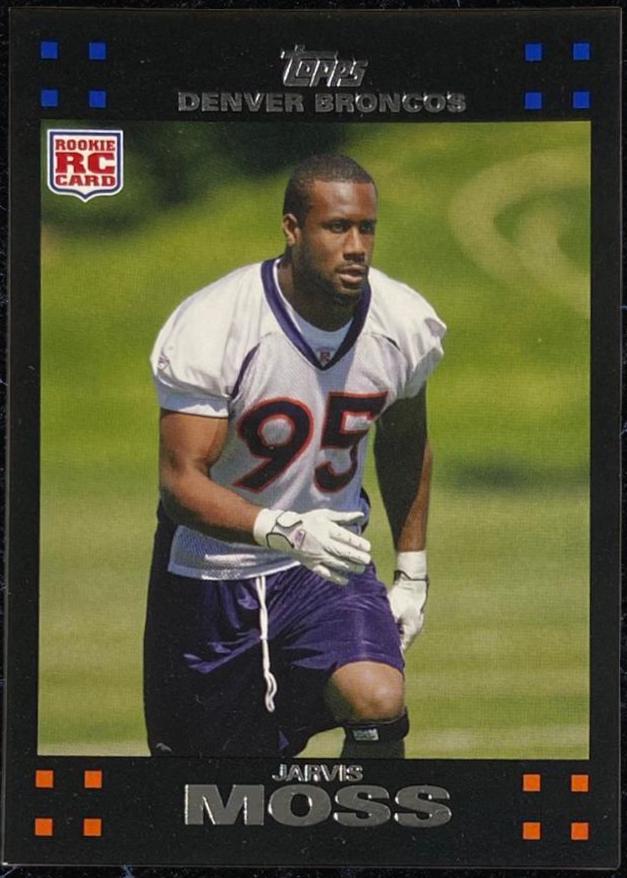 Jarvis Moss #354 Football Cards 2007 Topps