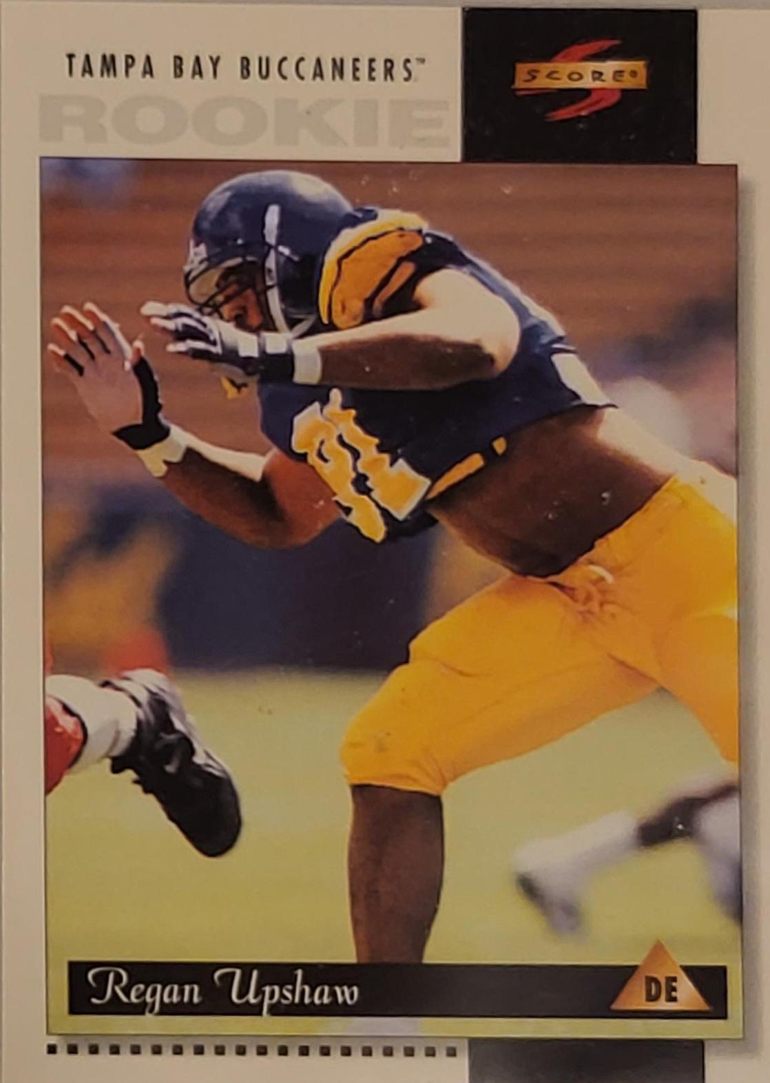 Regan Upshaw #228 Football Cards 1996 Panini Score