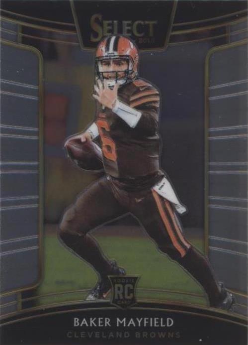 Baker Mayfield #30 Football Cards 2018 Panini Select