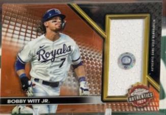Bobby Witt Jr. [Orange Refractor] #TCA-BW