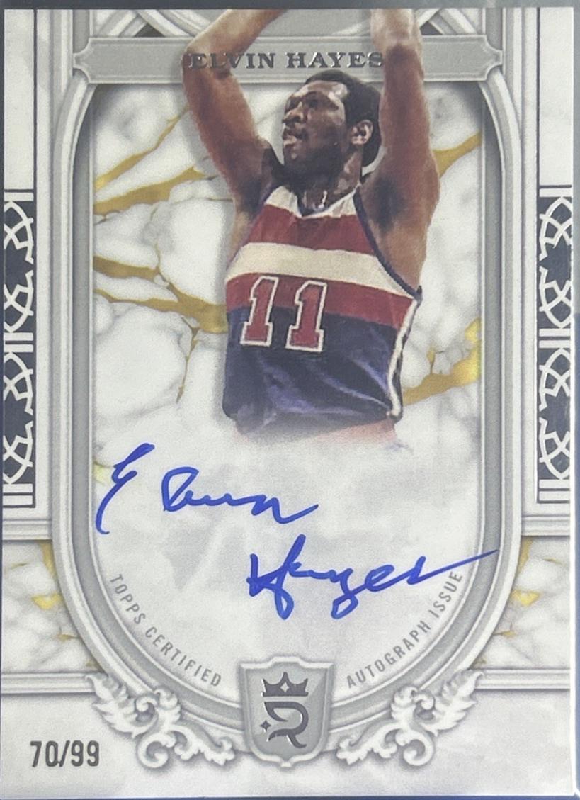 Elvin Hayes #SS-EH 2023-24 Topps Royalty Basketball Superior Signatures