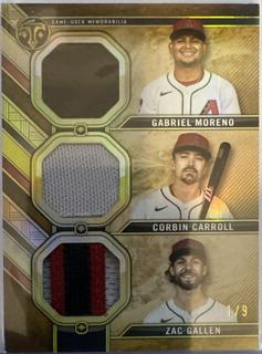 Gabriel Moreno / Corbin Carroll / Zac Gallen
