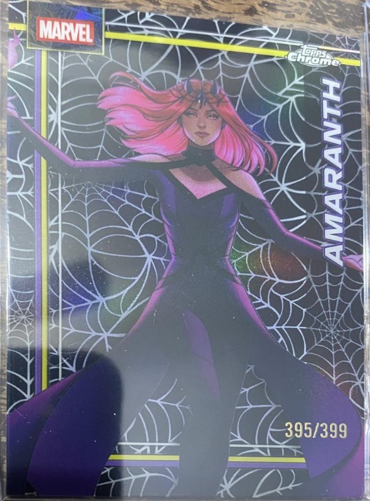 Amaranth Spider-Web Refractor
