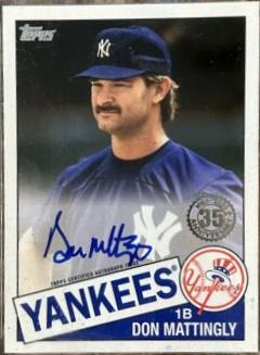 Don Mattingly [Black] #85A-DM