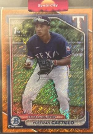 Yolfran Castillo [Orange Shimmer Refractor] #BCP-159