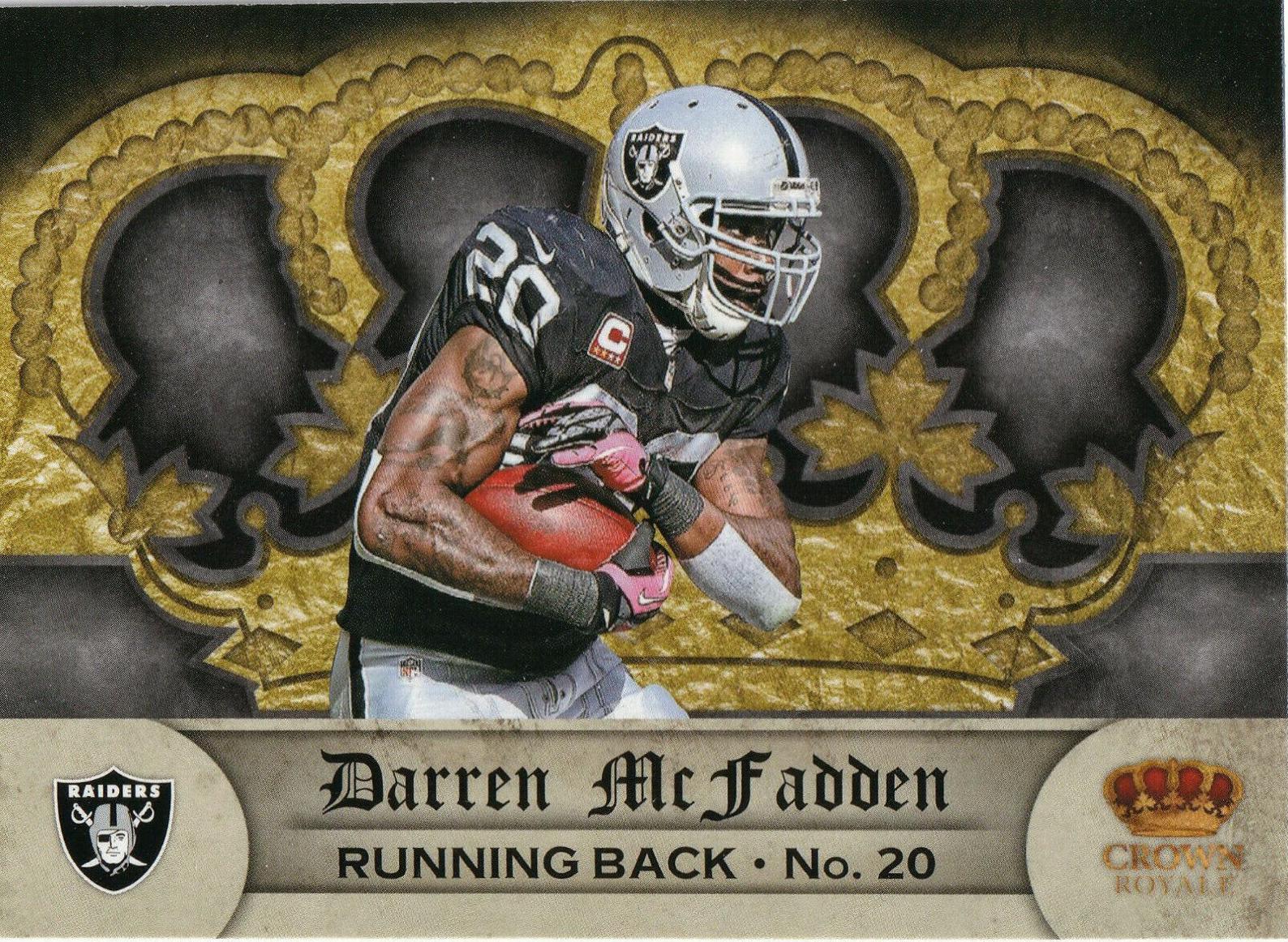 Darren McFadden #106 2012 Panini Crown Royale Football