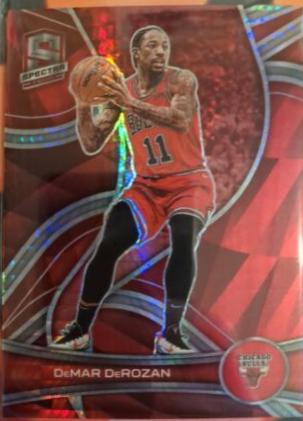 DeMar DeRozan #9 2021-22 Panini Spectra Basketball