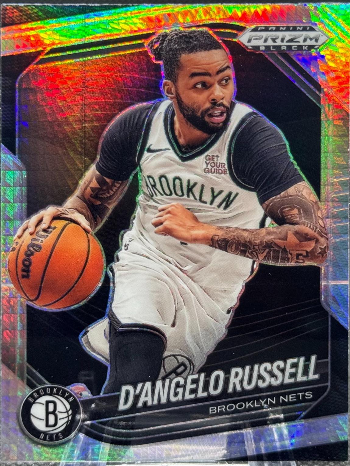 D'Angelo Russell #115 2024-25 Panini Prizm Black Basketball
