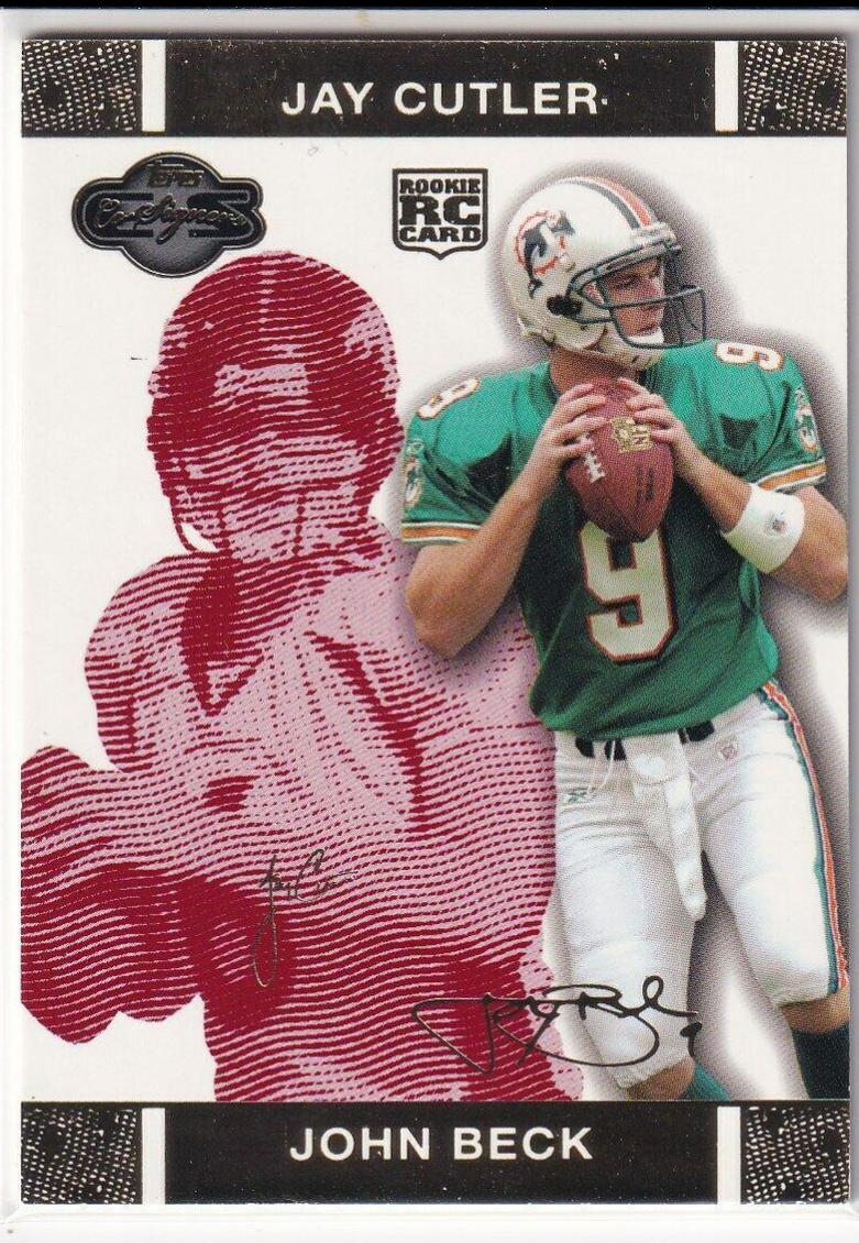 John Beck #52 2007 Topps Co Signers Football