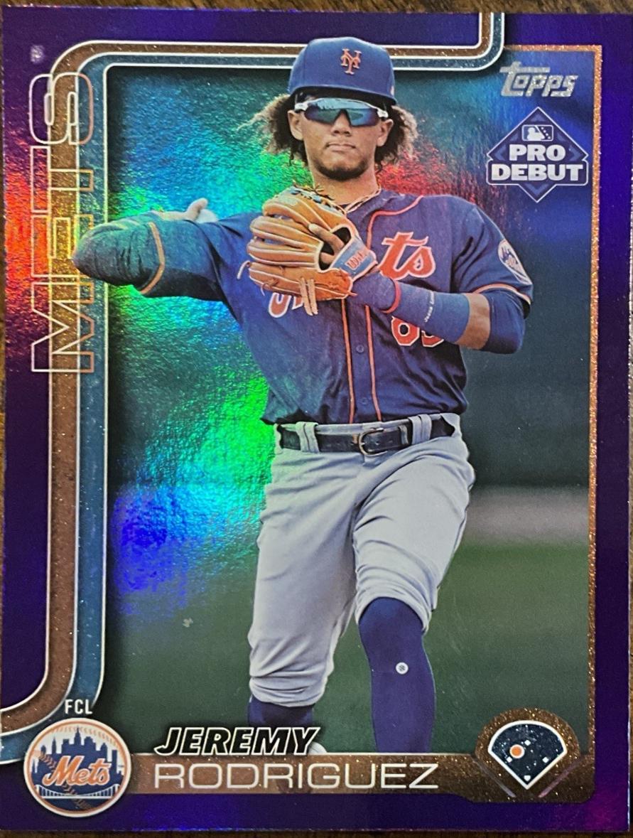 Jeremy Rodriguez [Purple Foil] #PD-85