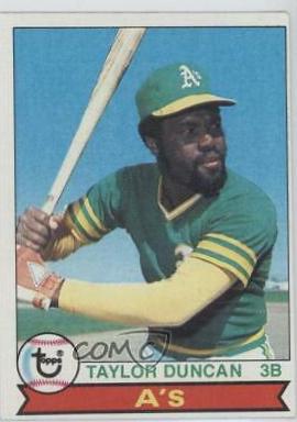 Taylor Duncan #658 Baseball Cards 1979 Topps
