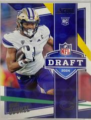 Rome Odunze [Gem Masters] #12 Football Cards 2024 Panini Score NFL Draft Prices