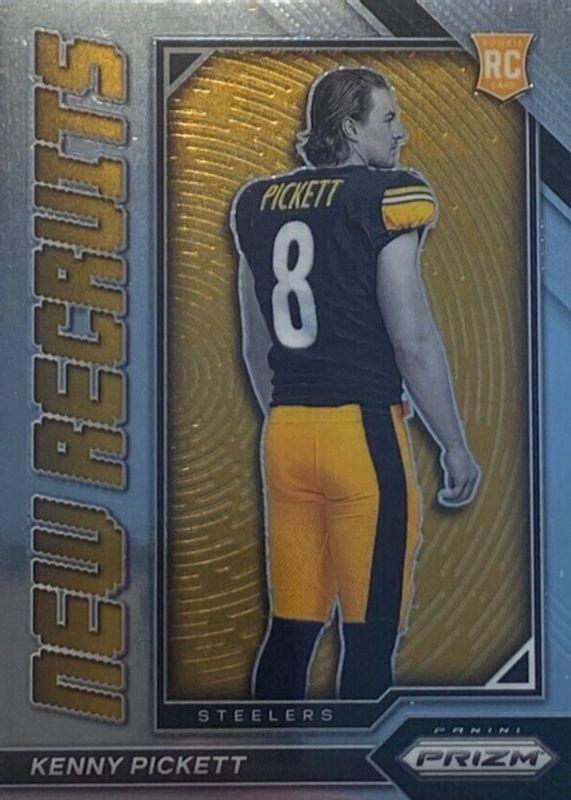 Kenny Pickett #NR-1 Football Cards 2022 Panini Prizm New Recruits