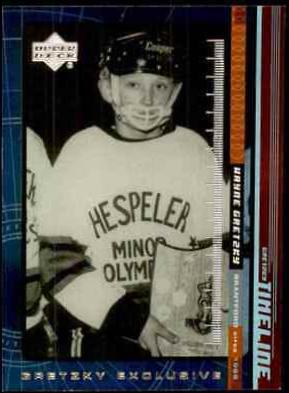 Wayne Gretzky #1 Hockey Cards 1999 Upper Deck Gretzky Exclusives