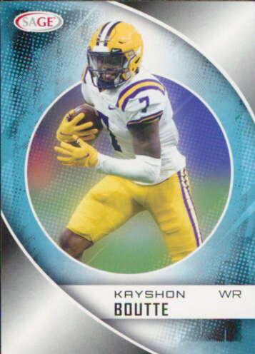 Kayshon Boutte #14 Football Cards 2023 Sage