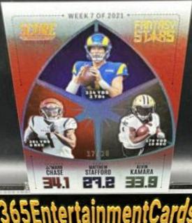 Ja'Marr Chase, Matthew Stafford, Alvin Kamara